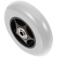 thumbnail image 4 of Roue de Fauteuil Roulant Petite Roue avant Roue Universelle Remplacement pour Fauteuil Roulant, 4 of 5