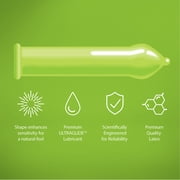 Lifestyles Ultra Sensitive Lubricated Latex Condoms, 12 Count