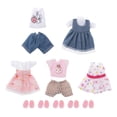 thumbnail image 4 of 15 juegos de ropa de muñeca CUTICAT de princesa de 16 cm para Petite Obitsu11 OB11 Trajes de trajes de muñeca BJD, 4 of 8
