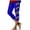 C-Blue117, variant on DHFJKG High Waisted Capri Leggings For Women Rugby Print Workout Leggings Yoga Pants