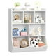 thumbnail image 2 of Estantería para Juguetes de 3 Niveles en Blanco, Librero de 7 Compartimentos para Sala, Dormitorio o Cuarto de Juegos, 2 of 7