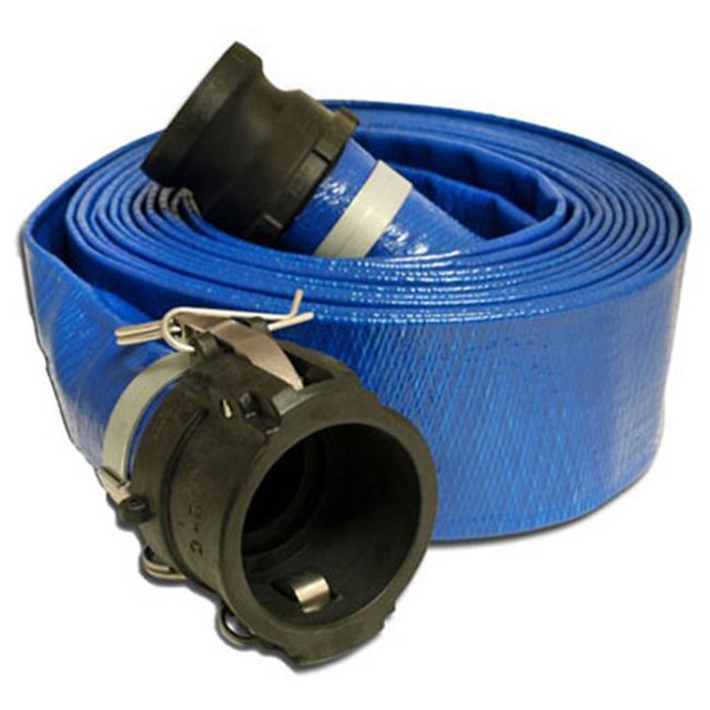 98138044 Boyau d'Évacuation en PVC 2 Po x 25 Pi, Raccordé, Assemblage Poly C x E