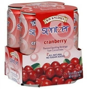 ***Discontinued by KEHE***Knudsen Cranberry Sparkling Water, 10.5 oz, 4ct (Pack of 6)
