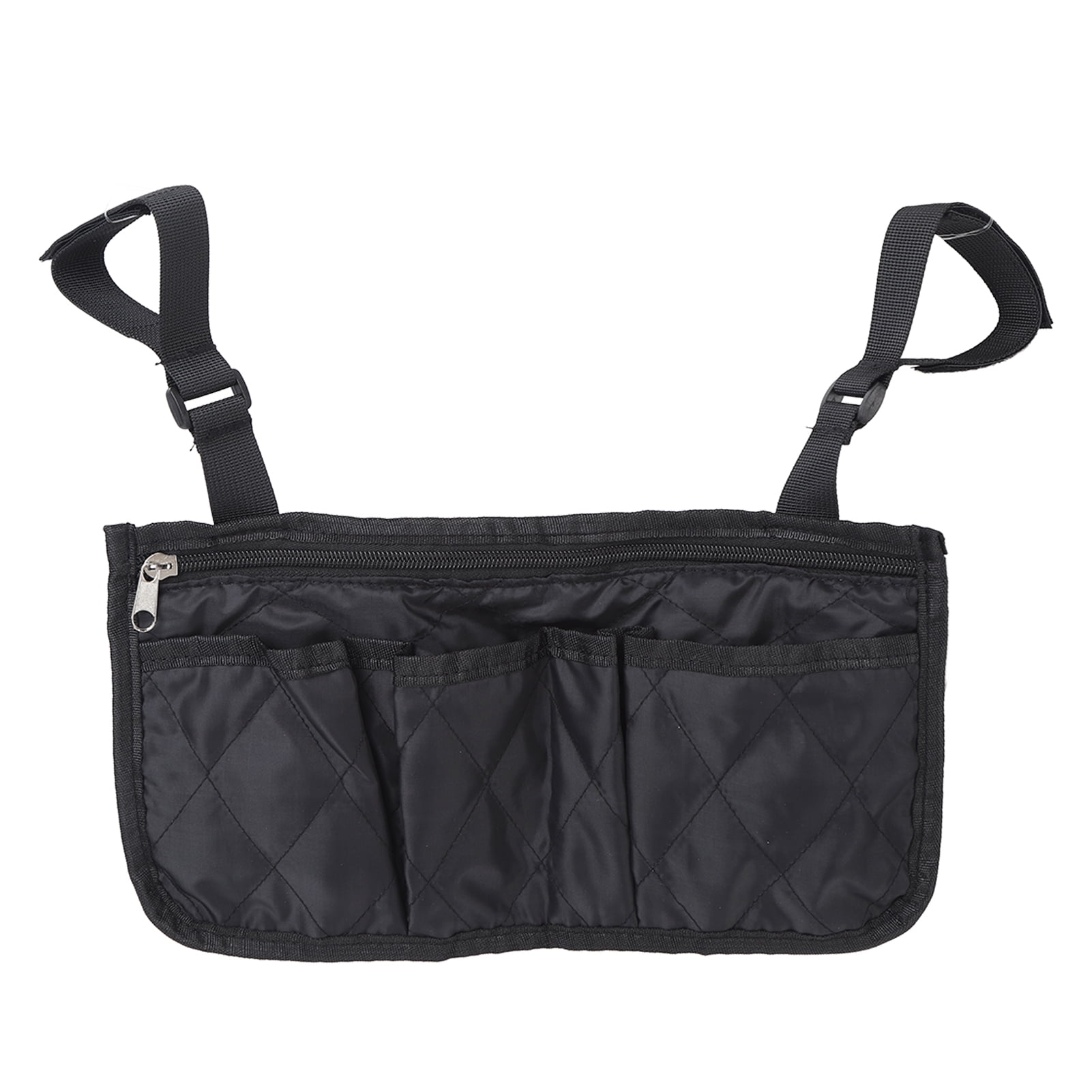 Wheelchair Side Pouch Bag, Wheelchair Side Bag Black Storage