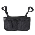 thumbnail image 1 of Bolsa para andador de silla de ruedas, bolsa lateral para silla de ruedas, reposabrazos, bolsa lateral para silla de ruedas, bolsa para silla de ruedas, bolsillo lateral, construcción robusta, 1 of 8