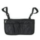 thumbnail image 1 of Bolsa lateral para silla de ruedas, accesorios para reposabrazos, bolsa de almacenamiento negra para silla de ruedas para discapacitados, 1 of 9