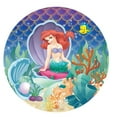 thumbnail image 2 of Party Supplies Ariel Birthday Party Supplies and Decorations Set - Includes Tableware Set and Happy Birthday Banner, 2 of 3