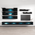 thumbnail image 4 of Fly J3 34TV Wall Mounted Floating Modern Entertainment Center, 4 of 5