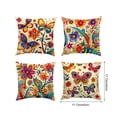 thumbnail image 3 of Waterproof Outdoor Throw Pillow Covers, 17.72 Inch Tropical Summer Print Cushion Covers for Patio Porch Poolside Furniture Decor, Set of 4, 3 of 6