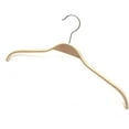 thumbnail image 4 of Premium Hanger 17" Natural Eco Wood Hangers for Closet, with Extra Soft Non Slip Rubber Grips Saving Space Hangers for Coat Clothes Camisole,Closet Organizer 30 Pack, 4 of 5