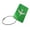 Green, variant on ZPAQI Metal Luggage Tags with Name ID Address Card Metal Loop Suitcase Baggage Label