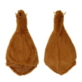 thumbnail image 4 of Aurorax Fall Porch Goose Outfit 19 inch,Goose Clothes for Cement Goose 23"/17",Cow Brown All the Season Porch Goose Clothing Accessories for Outdoor Yard Harvest Decor for Home, 4 of 9