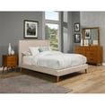 thumbnail image 2 of Bowery Hill California King Upholstered Platform Bed in Light Gray, 2 of 4