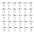 thumbnail image 1 of Ganchos de techo colgante Uxcell, clips de riel T de metal para losetas de techo suspendido, ganchos para colgar plantas y decoraciones, 30 piezas, 1 of 7