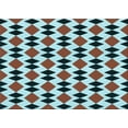 thumbnail image 1 of Ahgly Company Machine Washable Indoor Rectangle Transitional Blue Lagoon Blue Area Rugs, 2' x 4', 1 of 7