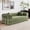 Green, variant on 5-in-1 Folding Convertible Sofa Bed, 79" Corduroy Floor Couch Futon, Pull-Out Sleeper Loveseat, Modular Boneless Sofa for Living Room & Bedroom, Green