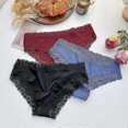 thumbnail image 4 of Pure Cottton Panty for Woman Soft Lace Soild Color Lingerie Comfort and Breath Brief XS-XL, 4 of 4