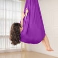 thumbnail image 4 of LiveGo Indoor Therapy Swing for Kids with Special Needs, Adjustable Snuggle Cuddle Hammock Lycra Swings for Children with Autism, ADHD, Aspergers, Sensory Integration, Hardware Included, 4 of 9