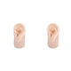 thumbnail image 3 of Jumpingount Modelo de oreja de silicona Herramientas de aprendizaje de oreja falsa Textura delicada derecha 2piezas Bien, 3 of 6