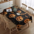 thumbnail image 5 of Rectangle Table Clothes Horror Boo Halloween Bat spider Tablecloth,Decor Foldable Table Cloths for Picnic Graduation Halloween Fall Thanksgiving Christmas, 5 of 5