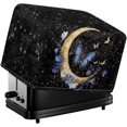 thumbnail image 1 of Butterfly Moon Toaster Cover Bread Maker Dust Covers with Top Handle Toaster Cover Accessories with Handle Kitchen Small Appliance Dust Covers, 1 of 7
