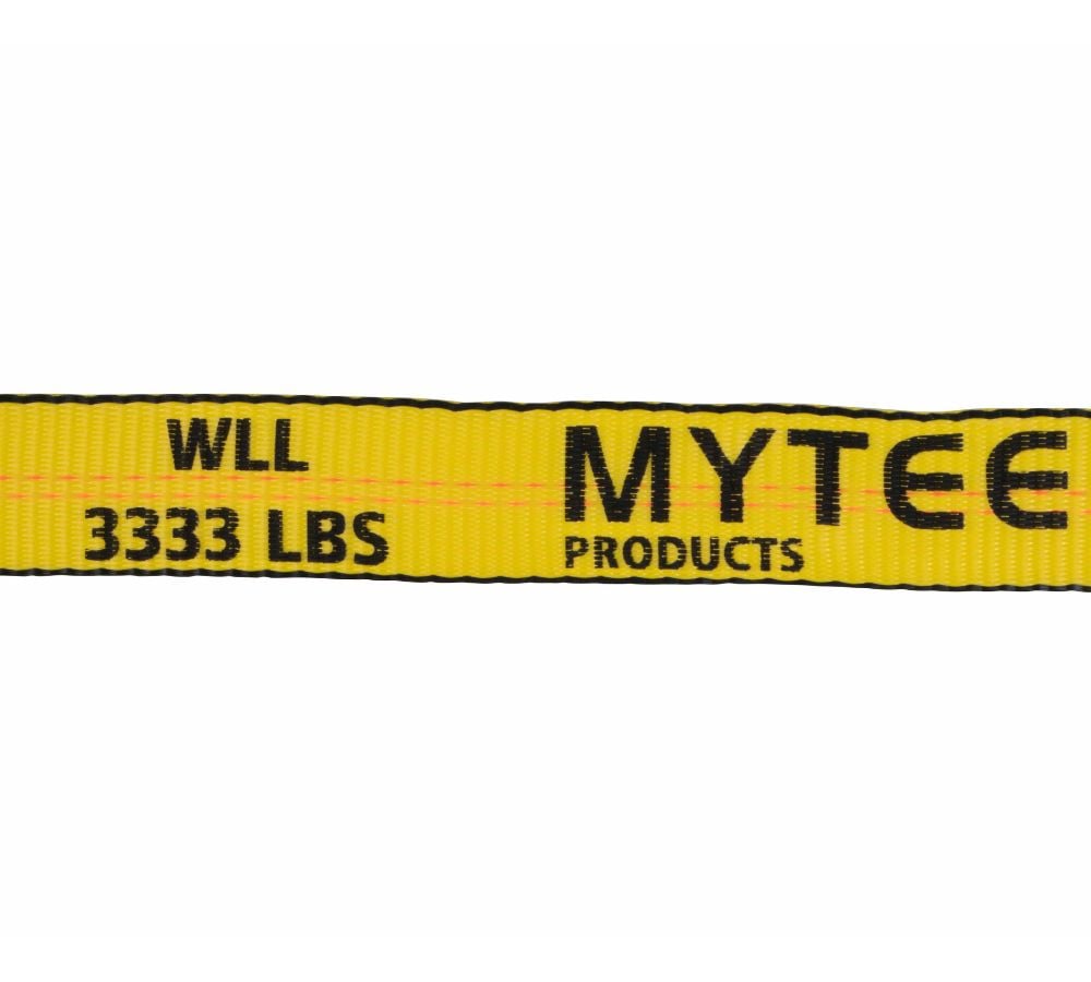 (10 Pack) 2" x 30' Ratchet Straps w/Chain, WLL 3400 Tie Down Strap