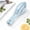 Blue, variant on Portable Fish Scale Peeler, Manual Fish Scaler Remover with Collection Box and Protective Cover, Fast Descaler Scraper Tool for Kitchen Seafood Cleaning, Mess Contained Home Prep