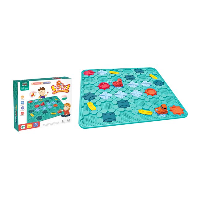 Juego de construcción de caminos lógicos rompecabezas inteligentes juguetes para niños mayores de 3 años