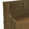 thumbnail image 5 of Woodland Entryway Bench with Doors and Wall Shelf in Ash Brown - Engineered Wood, 5 of 10