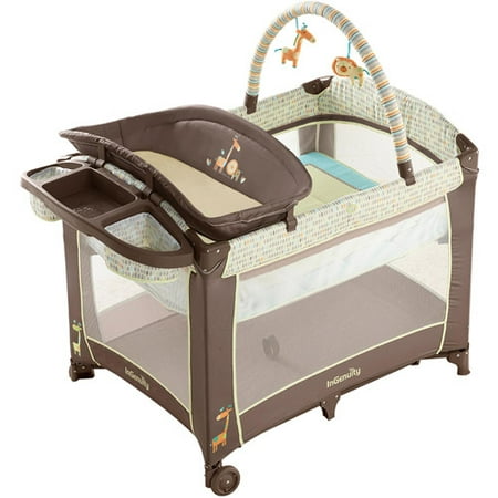 InGenuity by Bright Starts Smart & Simple Playard, Java Jungle