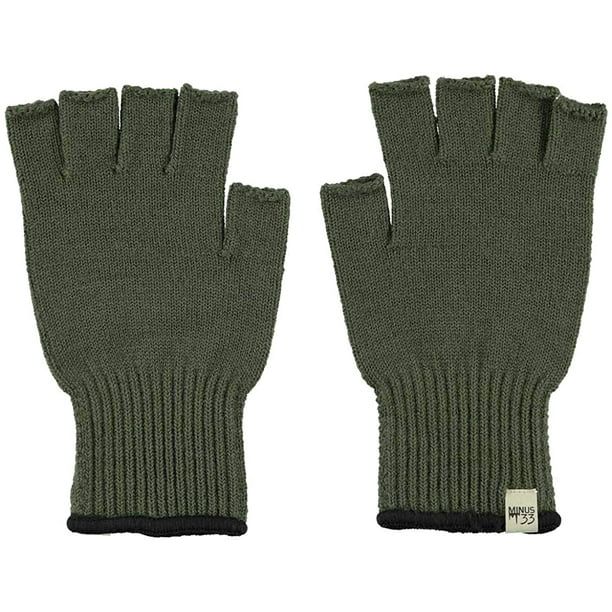 Geecy Womens Merino Wool Fingerless Gloves Other Xl