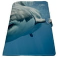 thumbnail image 2 of PKQWTM Great White Shark Smiling Book Cover Book Protector Book Sleeve Book Pouch Book Bag 6x9 inch, 2 of 4