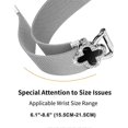 thumbnail image 5 of For Huami Amazfit GTS Milanese Band Metal Magnetic Watch Strap Clover Decor, Size: L -, 5 of 5