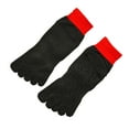 thumbnail image 4 of Maytalsory Stay Secure And Comfortable With 5 Toe Separation Socks For Barefoot Activities Black spot red bindi 5Set, 4 of 6