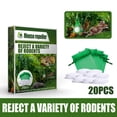 thumbnail image 2 of 20pcs Mouse Rodent Repellent, Natural Mouse Repellent Peppermint Oil for Mice, Rats, Squirrels, Spiders and Pests, Keeps Pests Away Effectively from Garden & Home, 2 of 6