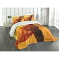 thumbnail image 3 of Ambesonne United States Quilted Bedspread Set 3 Pcs, Victory Flag, Queen Size, Multicolor, 3 of 5