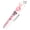 B, variant on 10-Color Press-Type Ballpoint Pen with Sequins and Rotating Barrel for Students, Office, and Journaling, Includes 5ml Multi-Color Ink Refills