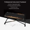 Foldable Guitar Footstool -slip Metal Pedal Foot Stool with 6 Levels of Adjustable Height