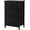 Black, variant on LIFERECORD 3 Drawer Nightstand for Bedroom, Tall Fabric Dresser with Wood Top, Chest of Drawer Organizer Storage Cabinet, Bedside Table, Black