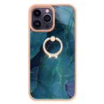 thumbnail image 6 of 360 Degree Rotating Ring Stand Case for iPhone 14 Pro Max,Dteck Shockproof Marble Patterned TPU Case Kickstand Slim Back Cover, Green, 6 of 6