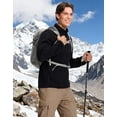 thumbnail image 6 of Pioneer Camp Men's Fleece Jackets Full Zip Lightweight Winter Warm with Zipper Pockets Athletic Camping Outwear Coat, 6 of 6