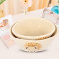 thumbnail image 4 of Shisuyan Cotton Rope Woven Storage Baskets Organization Friends Table Decoration 2Pcs, 4 of 9