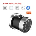 thumbnail image 2 of Door Lock, Rent Hotel Lock Bridge Biometric Fingerprint Lock Remote Lock Unlock Key Knob Lock Smart Lock Door ,Easy to Install, 2 of 7
