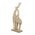 thumbnail image 3 of Estatua de jirafa para decoración de mesa, colección moderna, figura de resina de escultura animal para estante de oficina, sala de estar, 3 of 9
