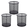thumbnail image 5 of FRCOLOR  3 Pcs Mesh Stationery Metal Pen Holder Desktop Container, 5 of 8