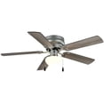 thumbnail image 4 of Ventilador de Techo Mainstays Hugger de 44' con Luz LED Níquel Satinado 5 Aspas 577864521, 4 of 5