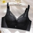 thumbnail image 2 of hotojiny Lace Bras for Women No Underwire Wireless Bras V Neck Full Coverage Bralettes Comfort Breathable Everyday Bra, 2 of 3
