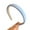 Light Blue, variant on Women Headband Solid Color Elastic Sponge Lightweight Anti-slip Hair-fixed Regular Fit Washing Face Hair Hoop Hair Accessories