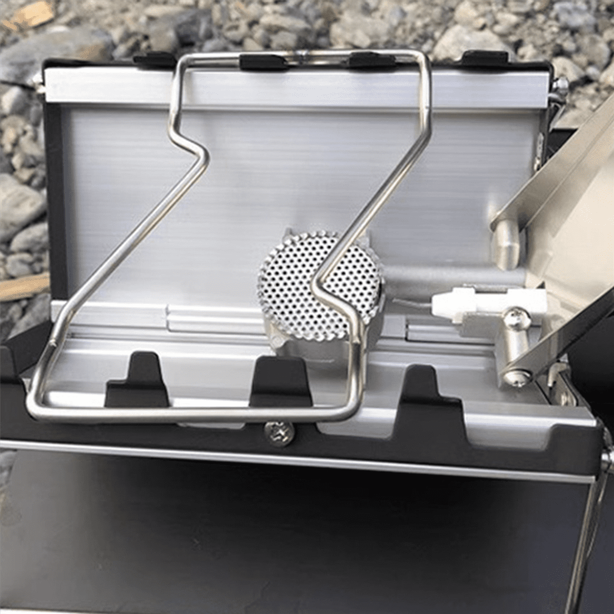 2X Camping Stove Outdoor Portable Windproof High-Power Cassette Gas Stove Picnic Accessories