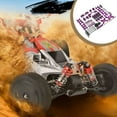 thumbnail image 4 of Kit de montaje de brazo oscilante delantero y trasero de Metal, ejes de transmisión, Control remoto, actualización de coche, reemplazo de pieza de repuesto para Wltoys 144002 144001 púrpura Inevent FN010077-01B, 4 of 7